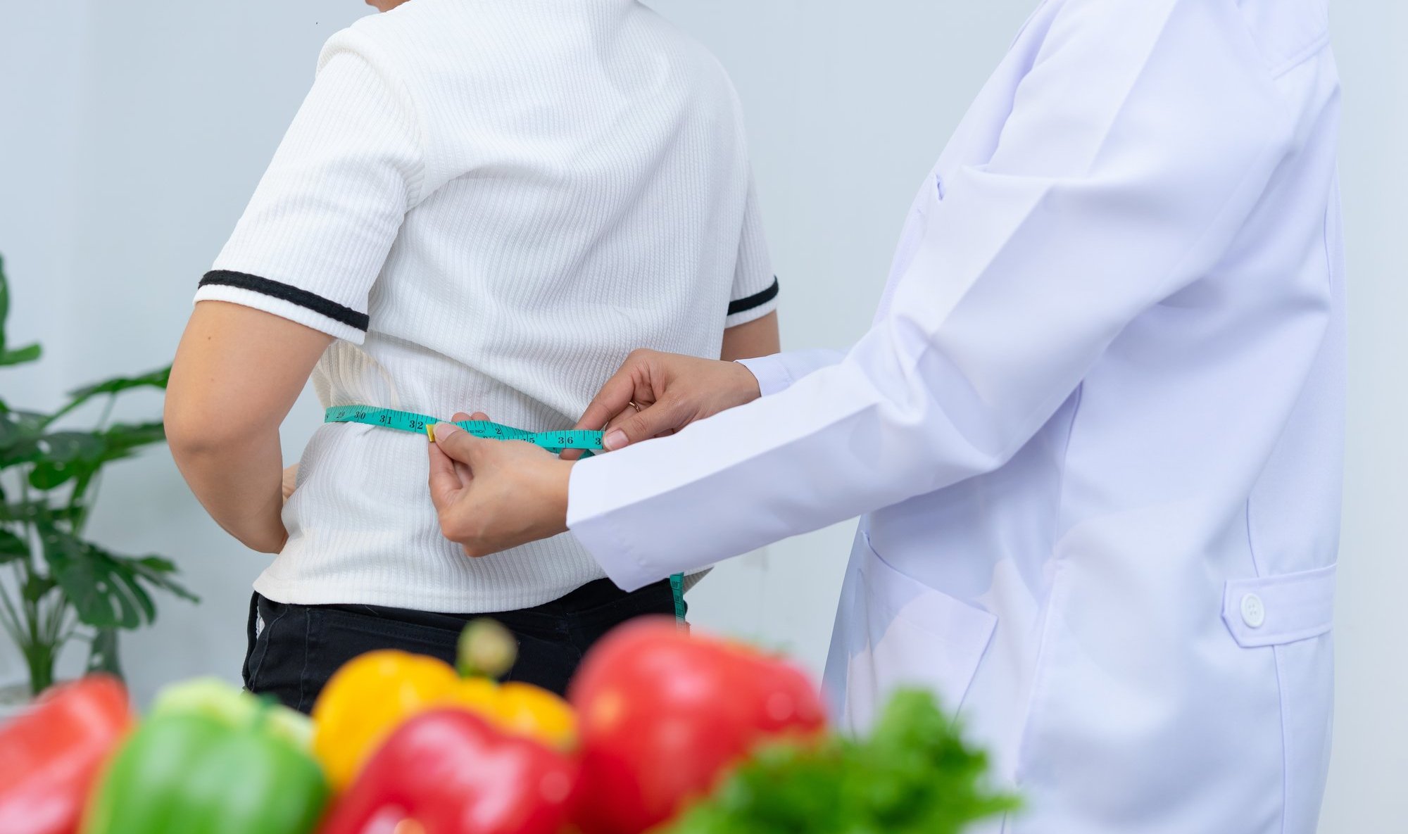Waist circumference check for weight management.